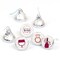 Big Dot of Happiness Vino Before Vows - Winery Bridal Shower or Bachelorette Round Candy Sticker Favors - Labels Fits Chocolate Candy (1 sheet of 108)